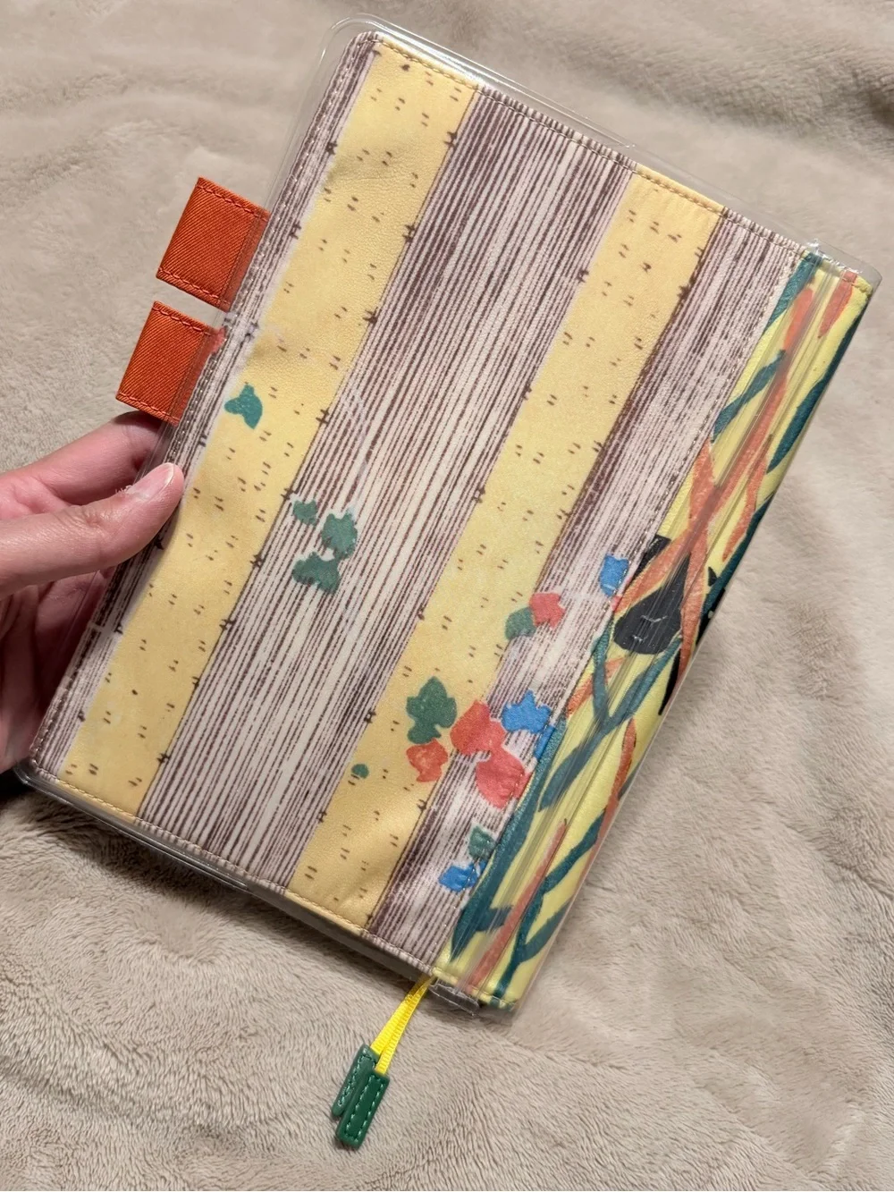 Hobonichi Techo A5 Cover - Unsodo Bijutsukai (Wild Rabbits)